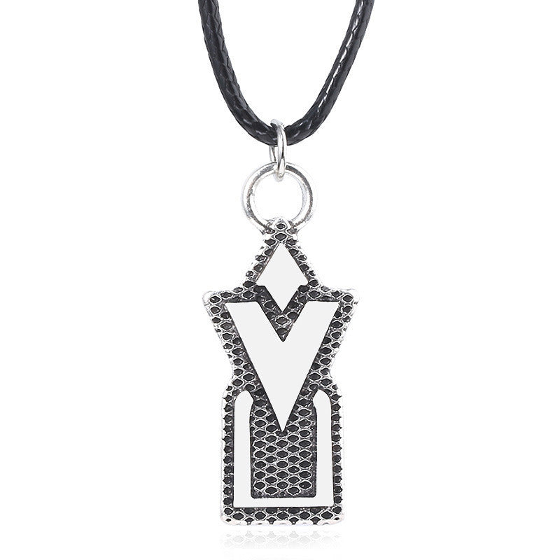 Gemstone Necklace Keychain Pendant