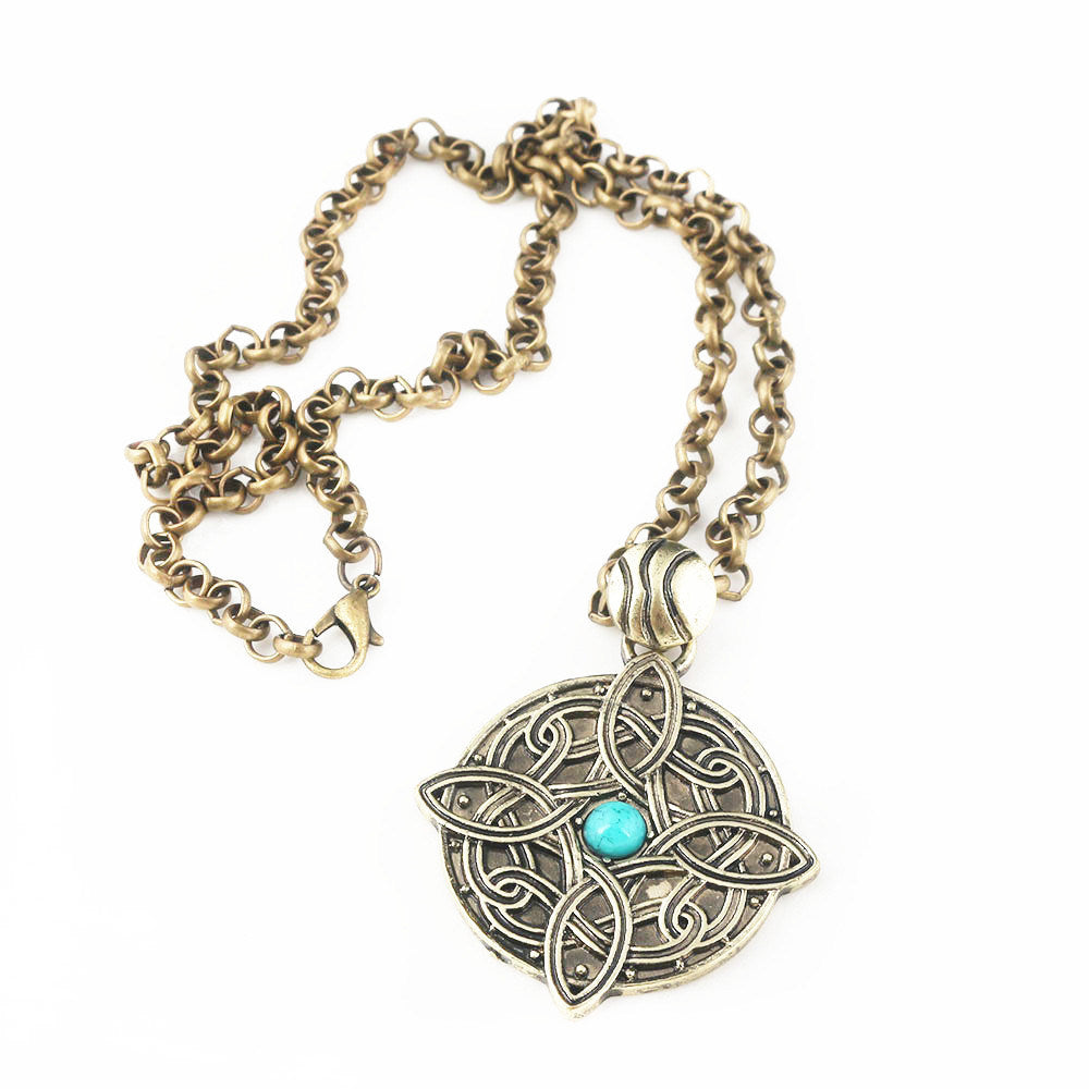 Gemstone Necklace Keychain Pendant