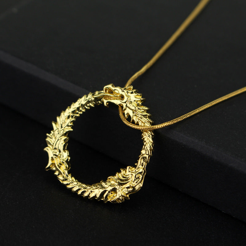 Gemstone Necklace Keychain Pendant