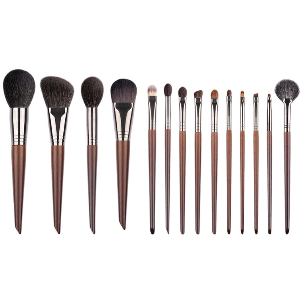 Makeup Brushes Set Foundation Blending Brush Face Powder Blush Concealers Eye Shadows Make Up Brushes Kit with Bag - 24pcs