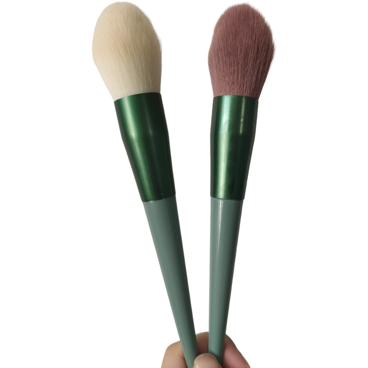 Makeup Brush Set 13 Pcs Premium Synthetic Foundation Powder Concealers Eye shadows Brushes with a storage bag