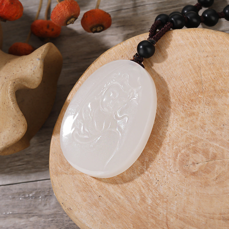 Fresh and comfortable Guanyin Pendant