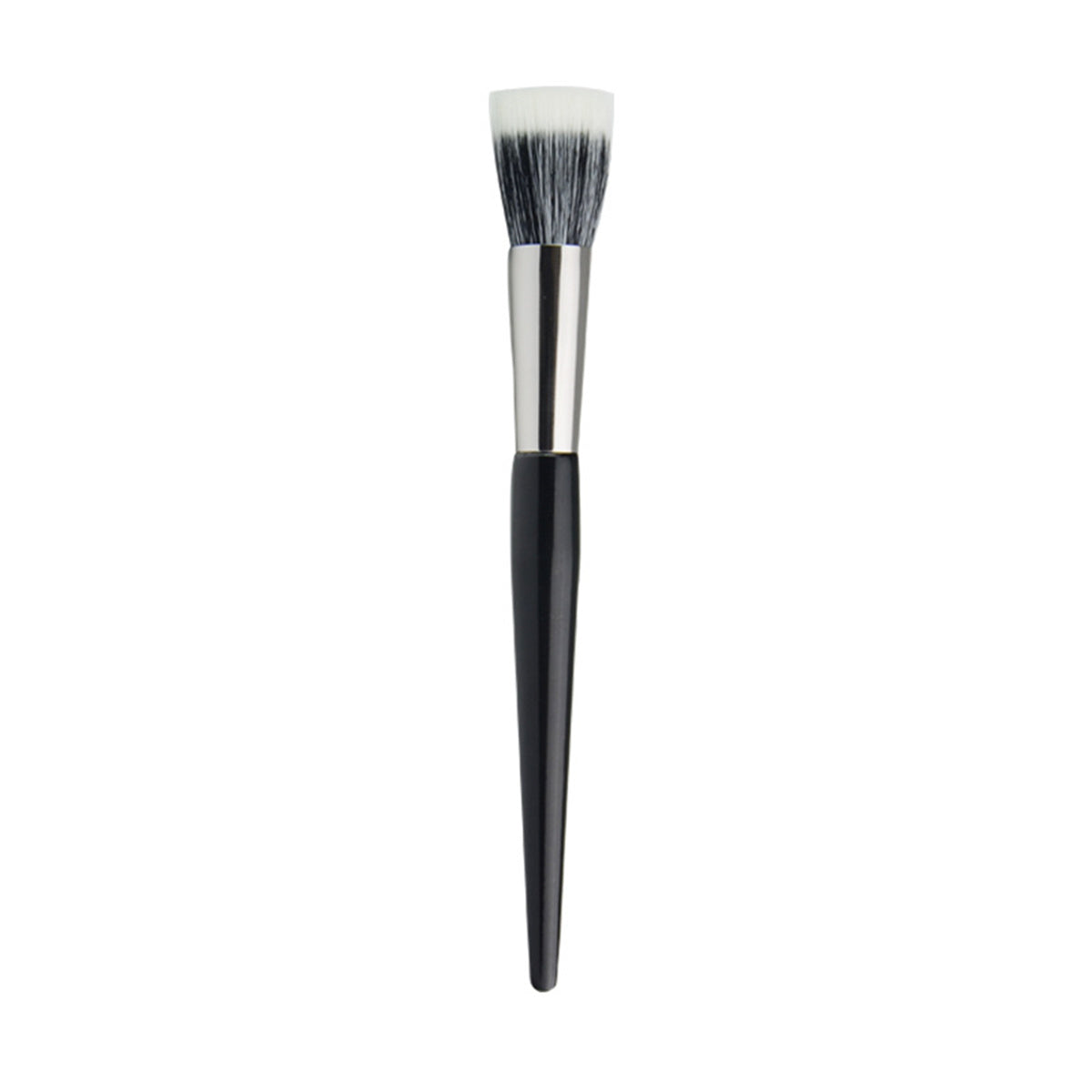 Flat Top Foundation Brush Premium Stippling Makeup Perfect for Cheek Nose Contouring Stippling Blending- Quality Synthetic Dense Bristles