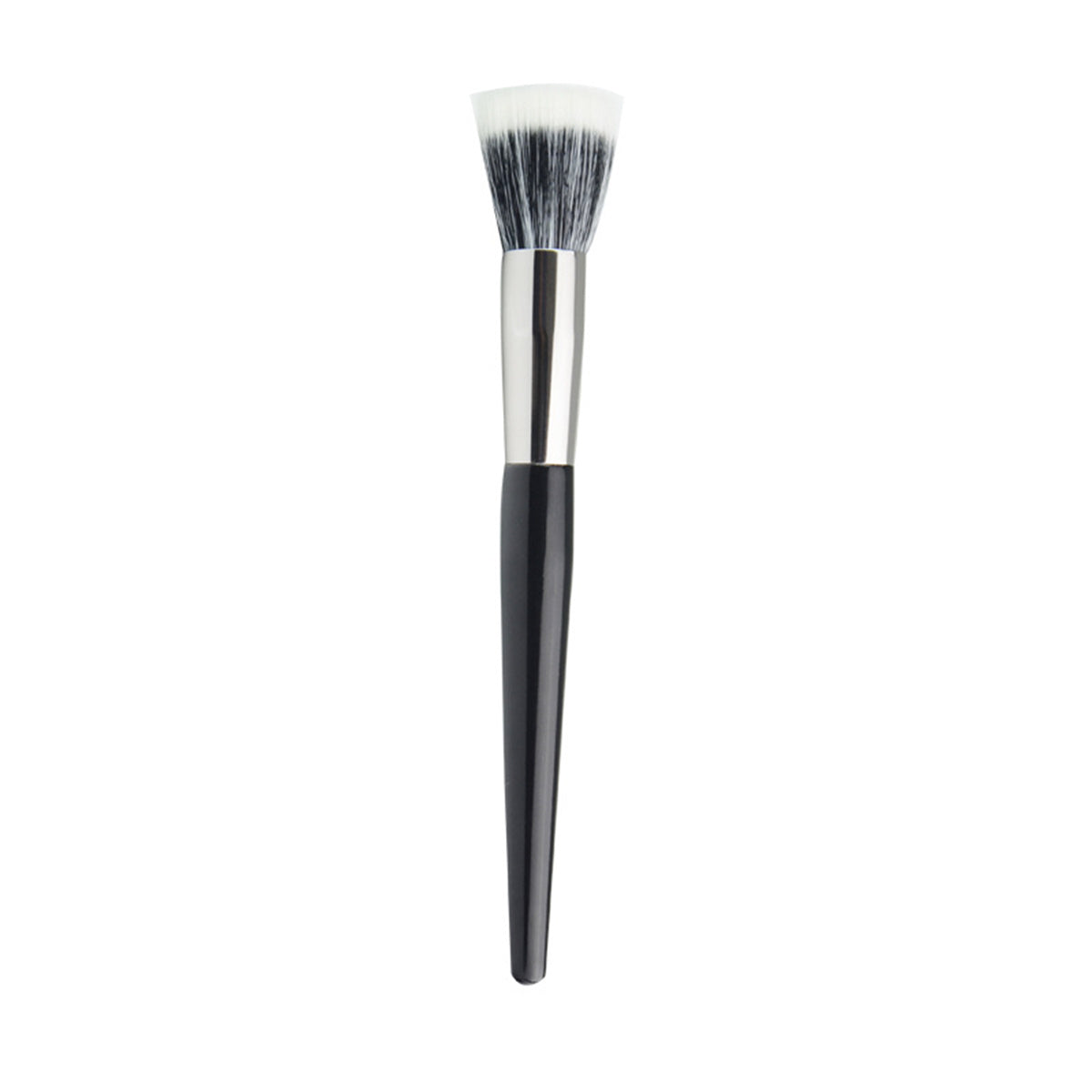 Flat Top Foundation Brush Premium Stippling Makeup Perfect for Cheek Nose Contouring Stippling Blending- Quality Synthetic Dense Bristles