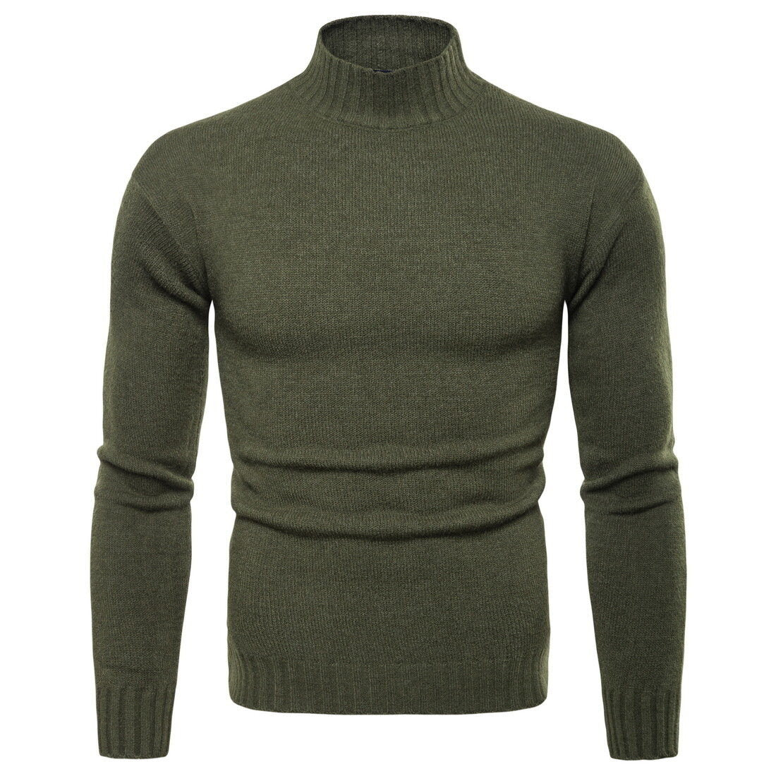 Men's Pullover Turtleneck Sweater