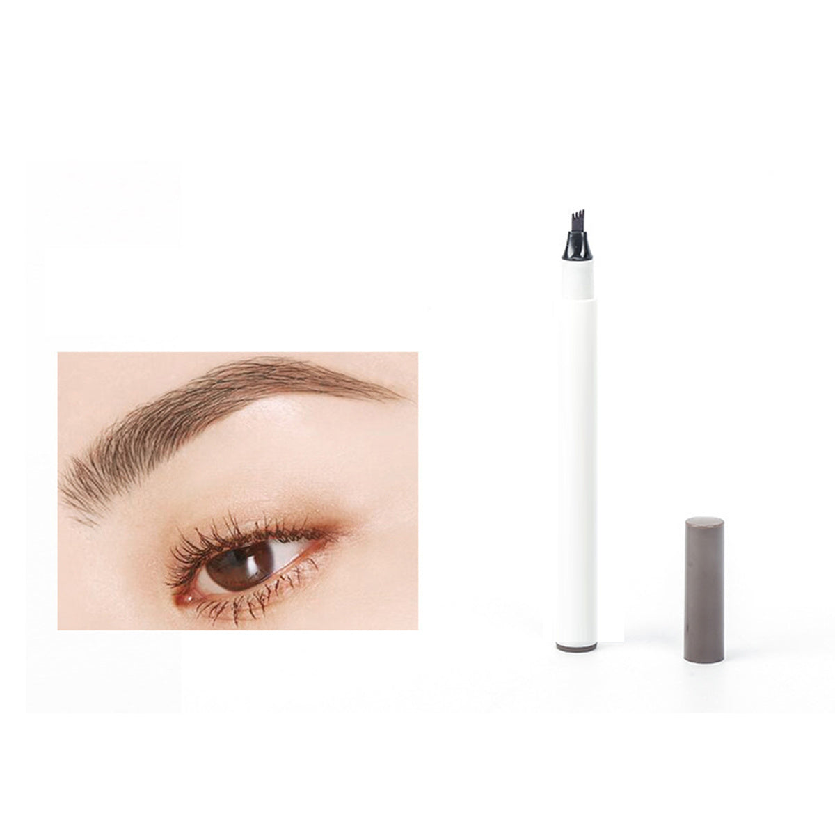 Four - Point Liquid Eyebrow Pencil Waterproof Sweatproof