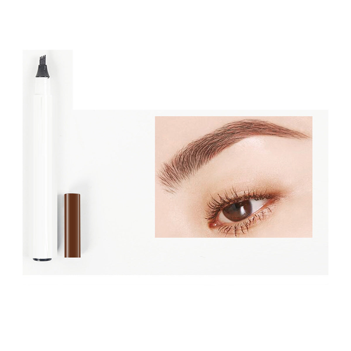Four - Point Liquid Eyebrow Pencil Waterproof Sweatproof