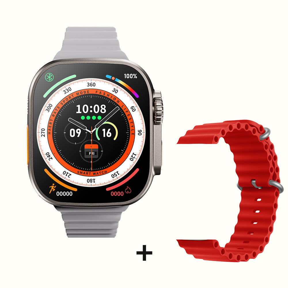 DaTeoy ZD8 Ultra Smart Watch Series 8 49mm Titanium Alloy Body 2.0" Retina Screen BT Call NFC ECG IP68 Waterproof Smartwatch Men