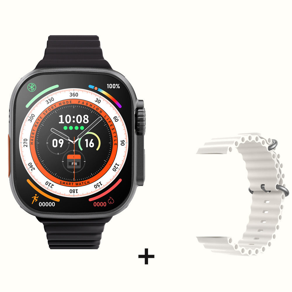 DaTeoy ZD8 Ultra Smart Watch Series 8 49mm Titanium Alloy Body 2.0" Retina Screen BT Call NFC ECG IP68 Waterproof Smartwatch Men