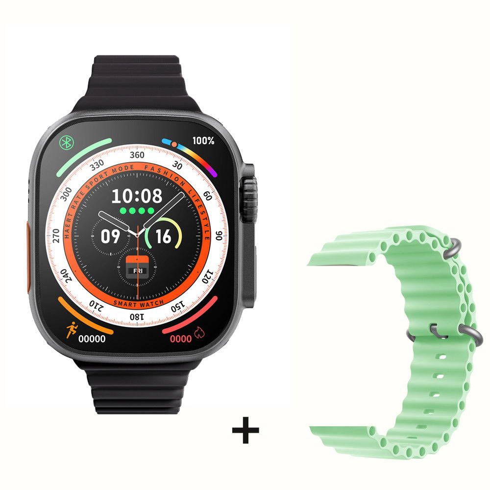 DaTeoy ZD8 Ultra Smart Watch Series 8 49mm Titanium Alloy Body 2.0" Retina Screen BT Call NFC ECG IP68 Waterproof Smartwatch Men