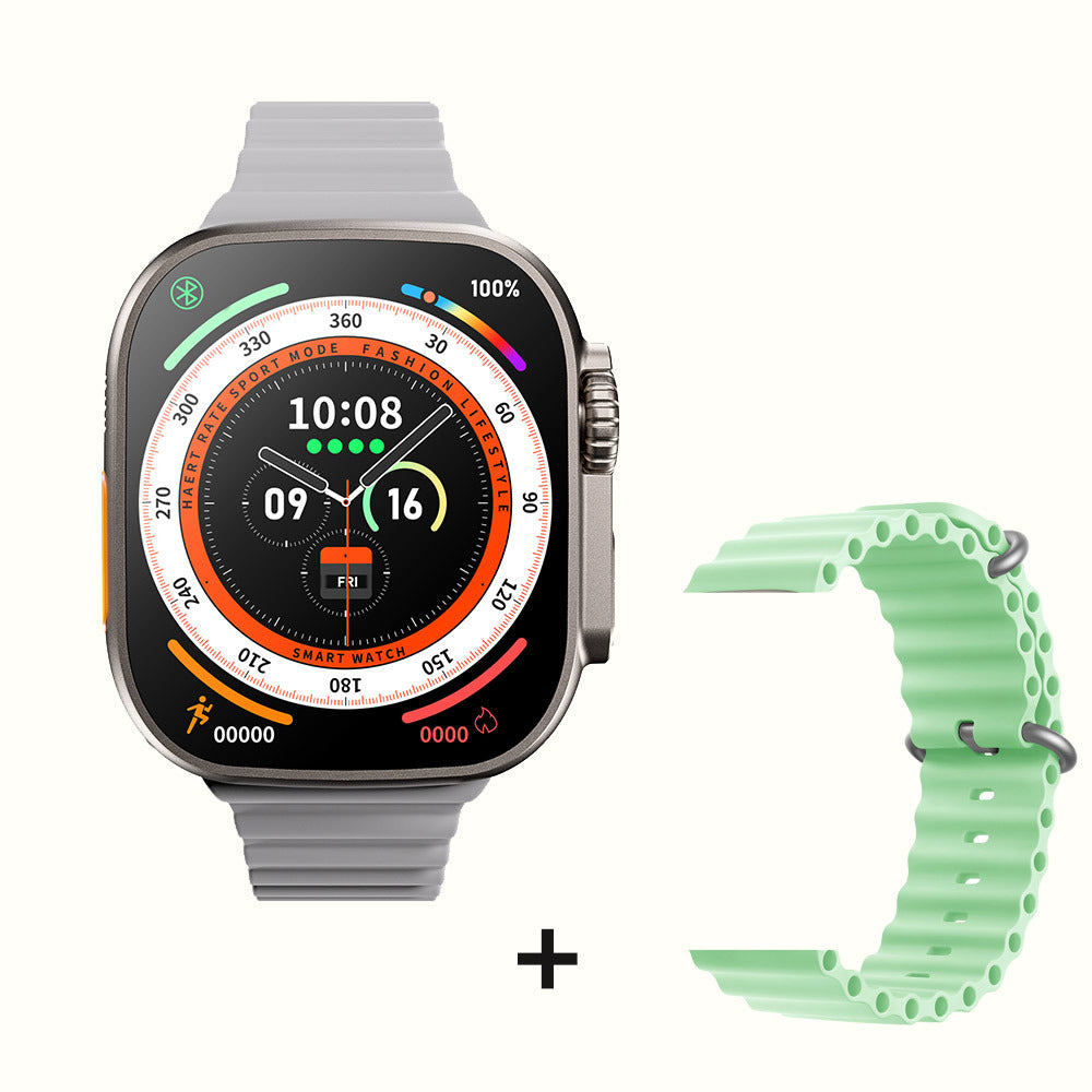 DaTeoy ZD8 Ultra Smart Watch Series 8 49mm Titanium Alloy Body 2.0" Retina Screen BT Call NFC ECG IP68 Waterproof Smartwatch Men