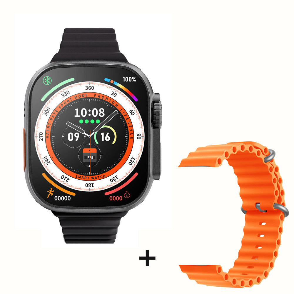 DaTeoy ZD8 Ultra Smart Watch Series 8 49mm Titanium Alloy Body 2.0" Retina Screen BT Call NFC ECG IP68 Waterproof Smartwatch Men