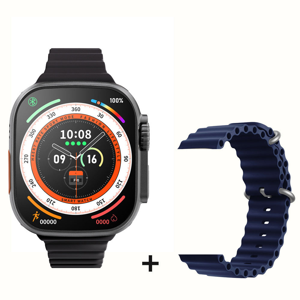 DaTeoy ZD8 Ultra Smart Watch Series 8 49mm Titanium Alloy Body 2.0" Retina Screen BT Call NFC ECG IP68 Waterproof Smartwatch Men