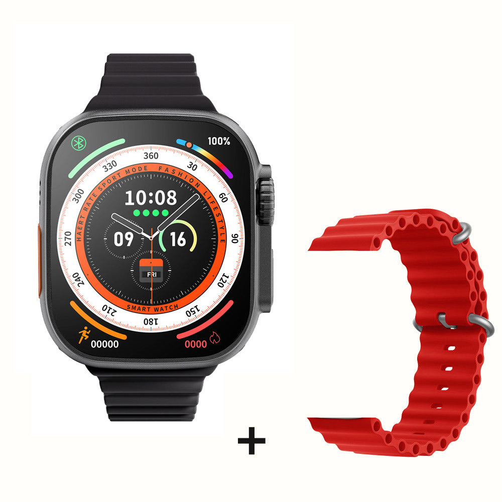 DaTeoy ZD8 Ultra Smart Watch Series 8 49mm Titanium Alloy Body 2.0" Retina Screen BT Call NFC ECG IP68 Waterproof Smartwatch Men