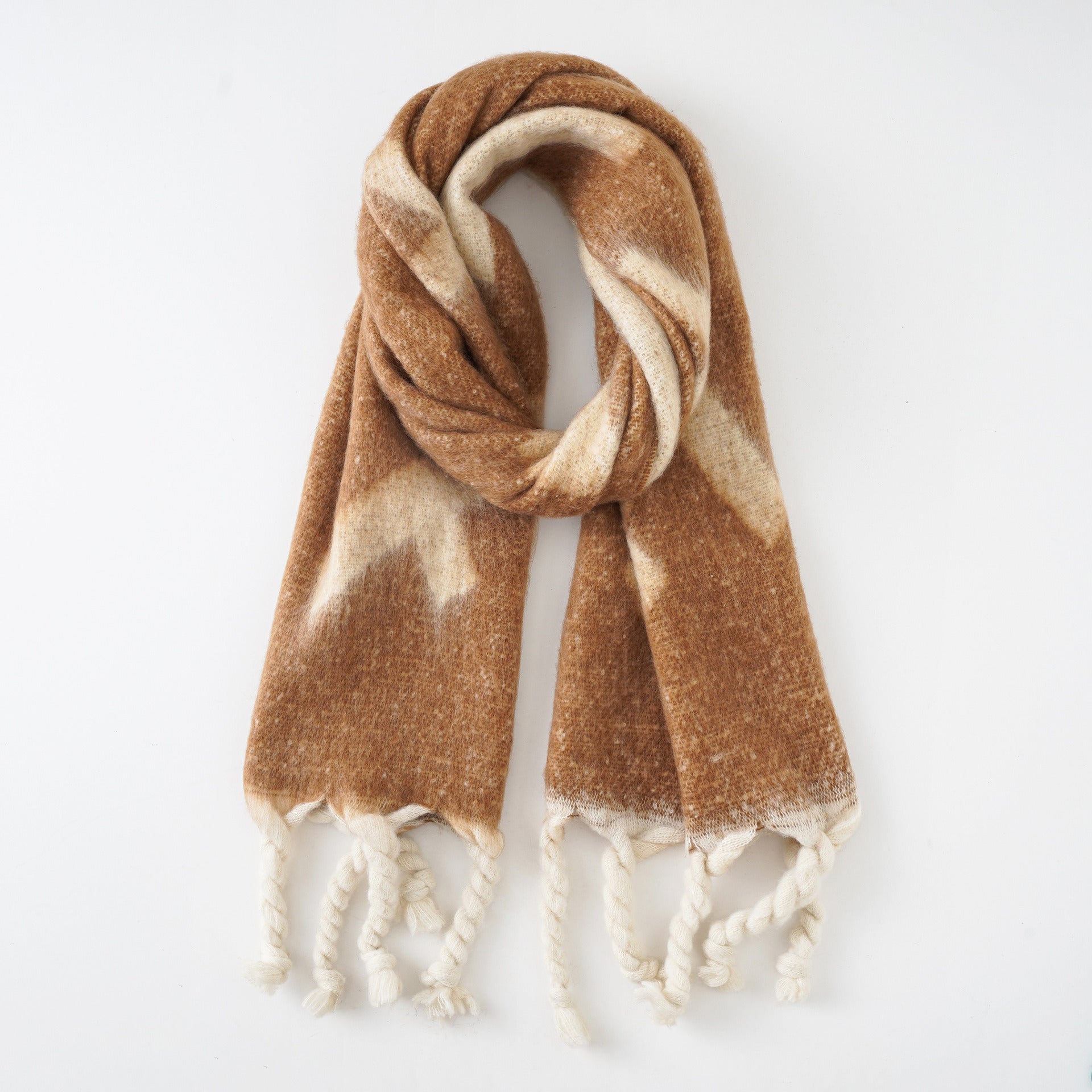 Fashion new scarf imitation cashmere scarf female winter letter warm tassel scarf Korean version tide