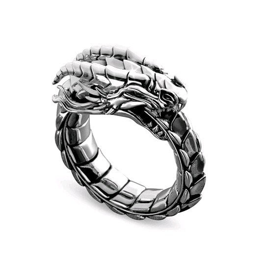 Dragon Nidhogg National Wind Amulet Ring
