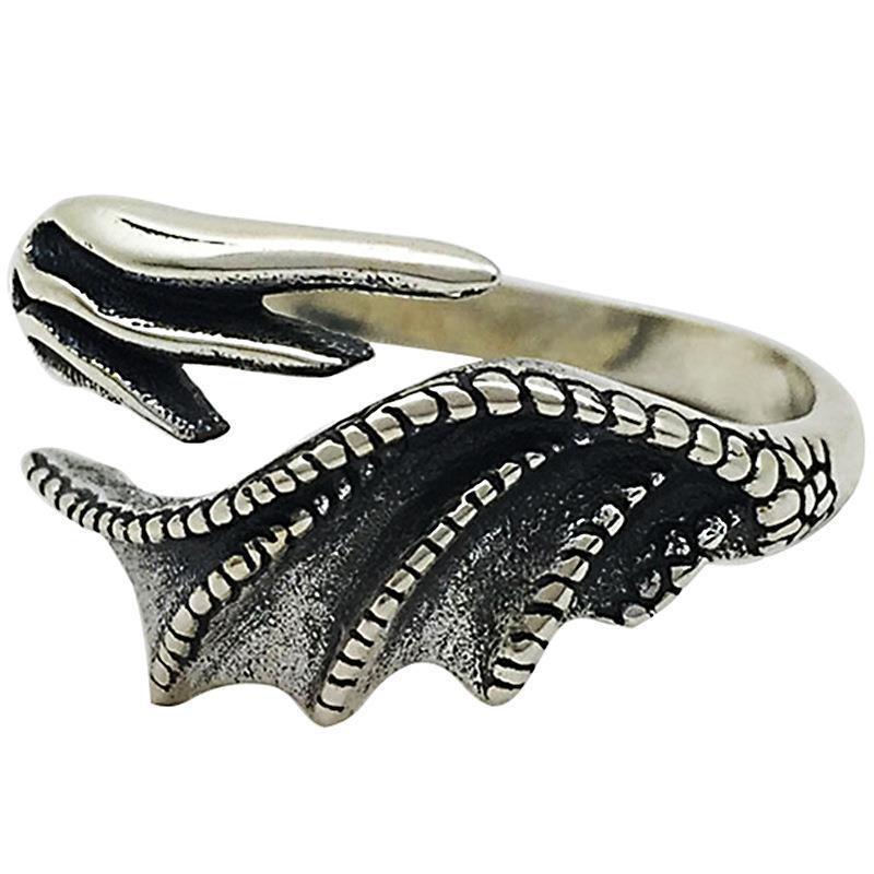 Angel-Demon Wings Ring