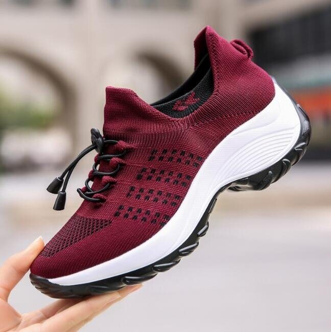 Women Walking Shoes Sock Sneakers