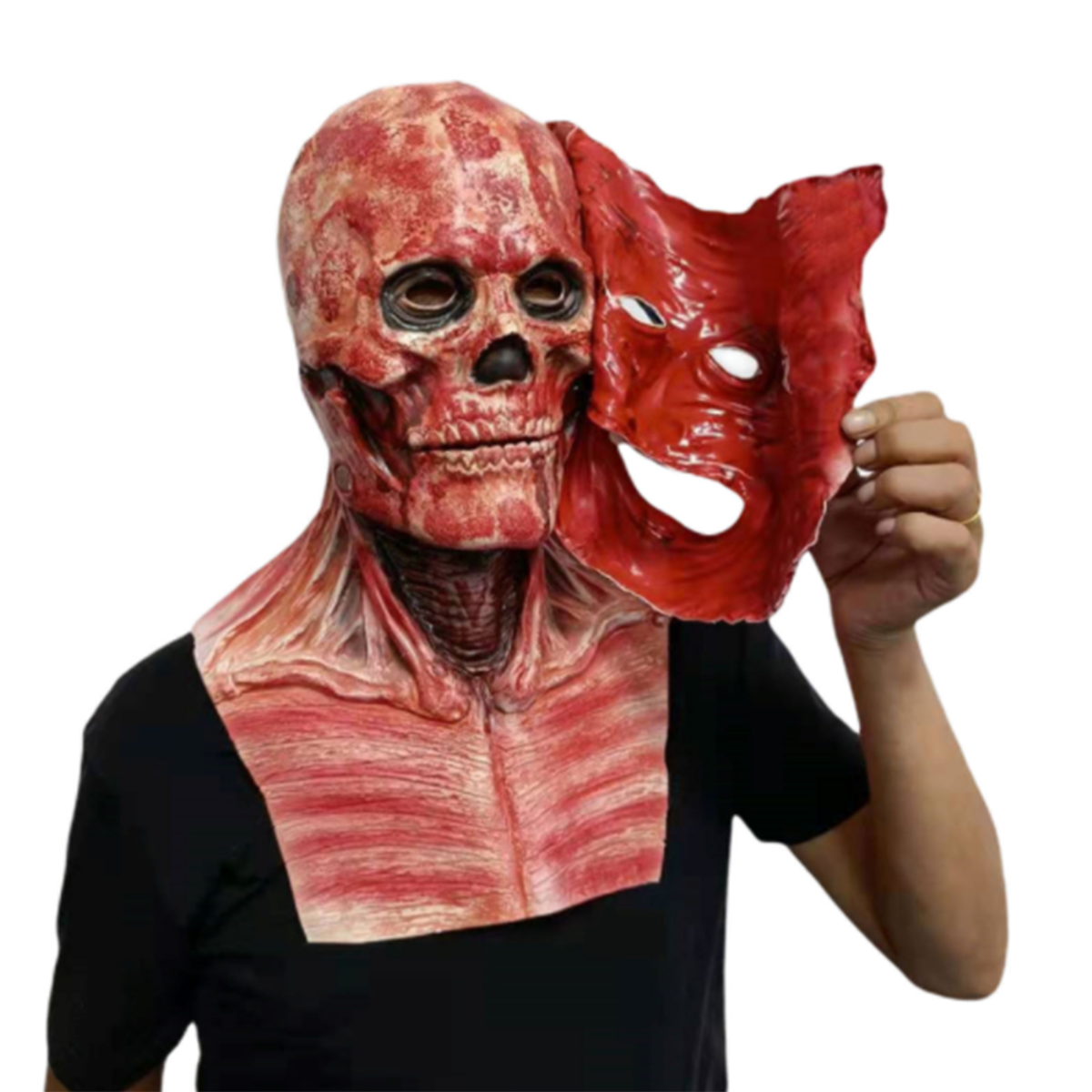 Halloween Costume Party Latex Full Head Scary Mask Skull Head Horror Face Masks