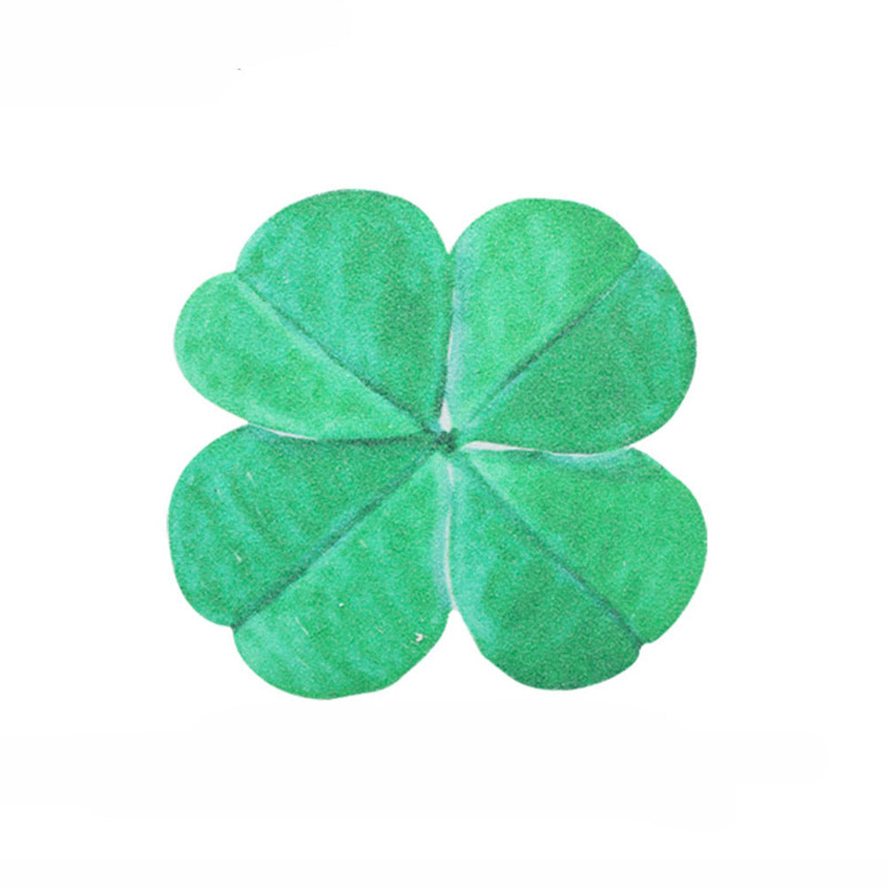 6 Sheets Four Leaf Clover Skateboard Grip Stickers Grit Non-slip DIY Skateboard Scooter Grip Decals