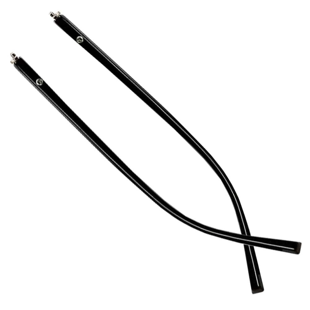 1 Pair Black Plastic Eyeglass Temple Arm Replacement Eyeglasses Frame Temple Repair