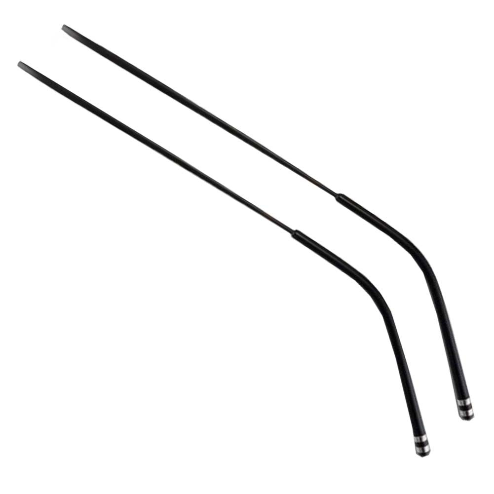 1 Pair Vintage Eyewear Metal Frame Arms Eyeglasses Replacement Temple, Black