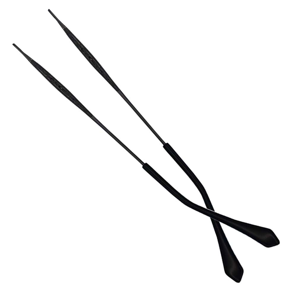 1 Pair Vintage Reading Glasses Replacement Temple Metal Glasses Frame Temple, Black