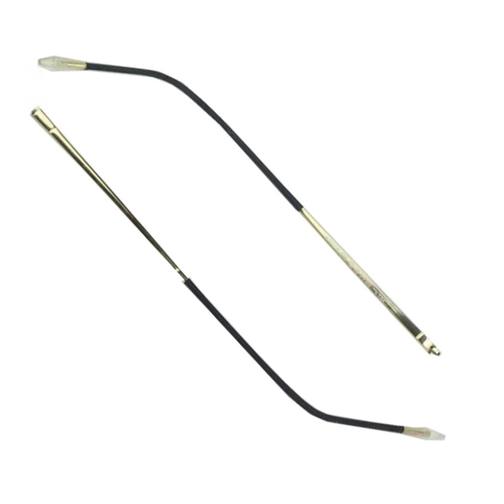 1 Pair Thin Metal Eyeglass Arms Glasses Replacement Temple Legs, Gold