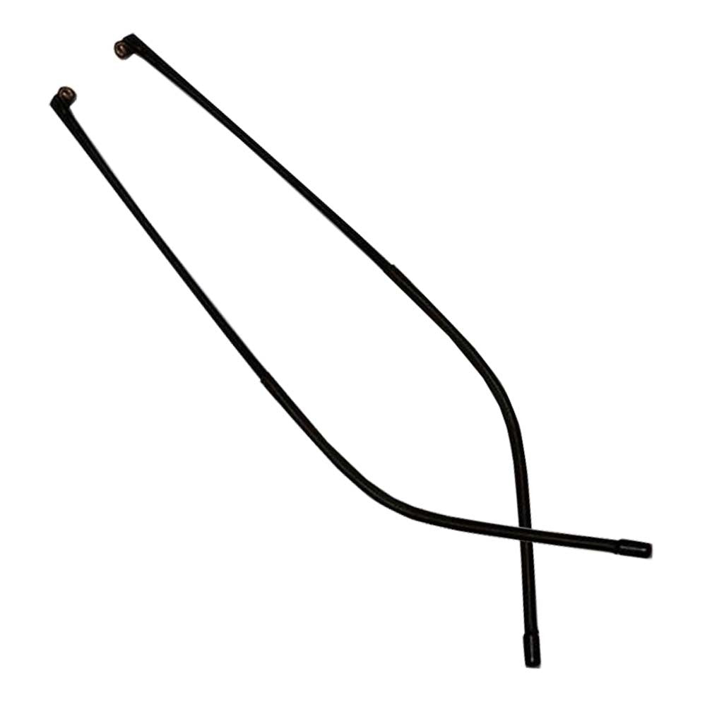 1 Pair Vintage Eyeglass Metal Frame Temple Glasses Replacement Temple, Black