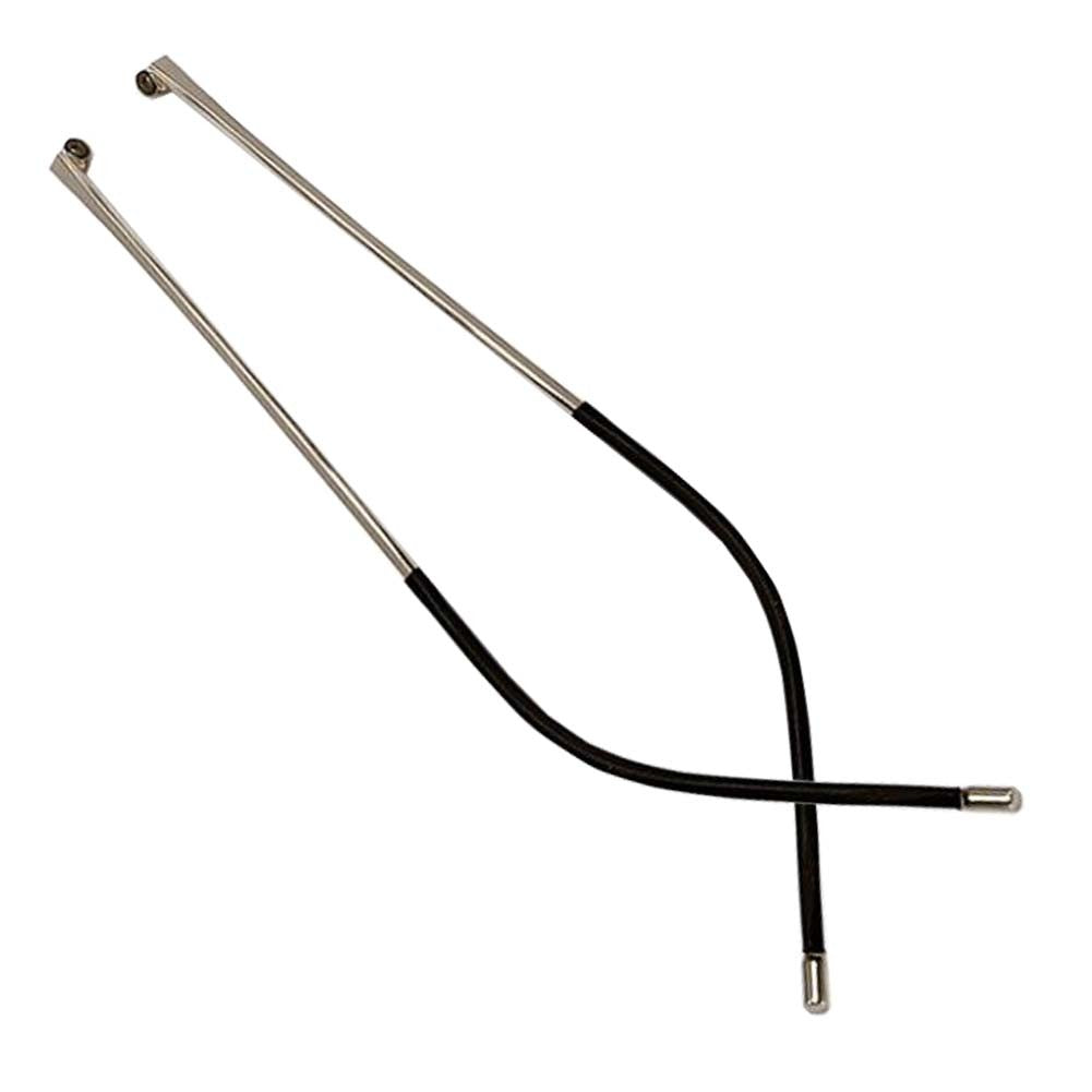 1 Pair Vintage Eyeglass Metal Frame Temple Reading Glasses Replacement Temple, Silver