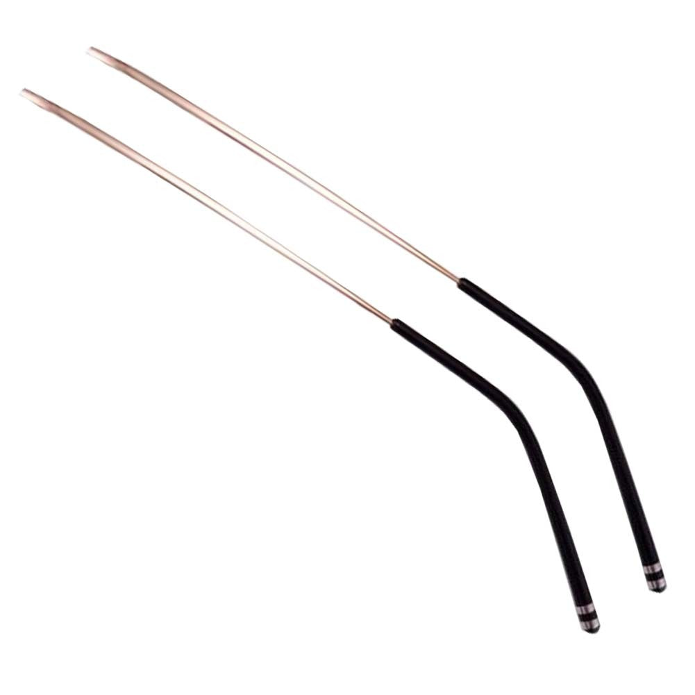 1 Pair Eyeglasses Replacement Temple Reading Glasses Thin Metal Frame Arms, Rose Gold