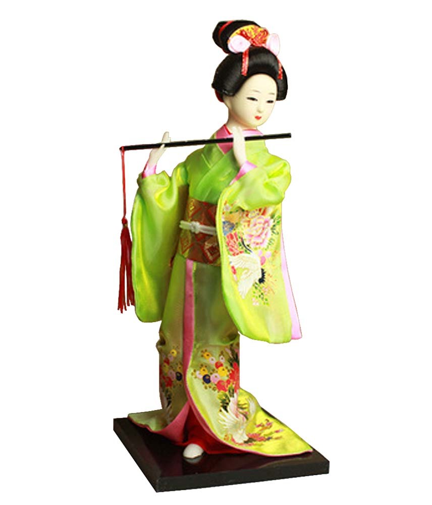 Japanese Geisha Doll Kimono Doll Oriental Doll Collectible Figurine Decor #14