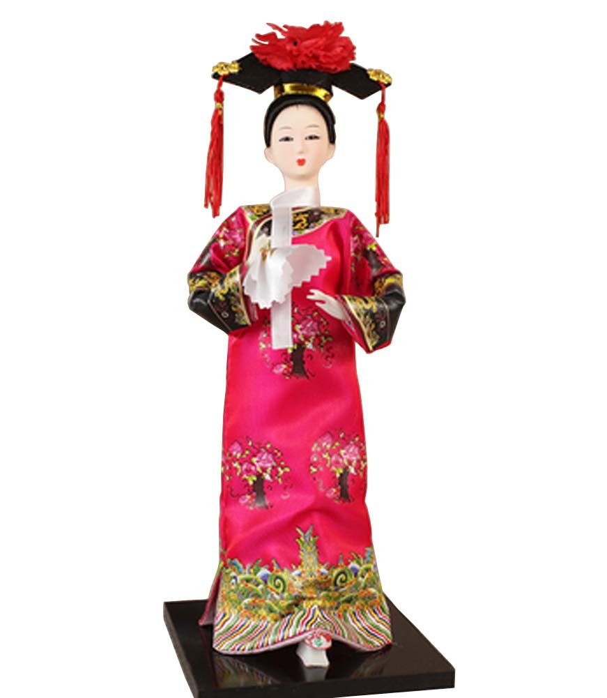 Traditional Chinese Silk Figurine Chinese Ancient Costume Doll Silk Doll #10