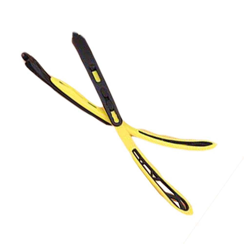 1 Pair Yellow Adjustable Plastic Glasses Replacement Temples Legs Kids Eyewear Accessories