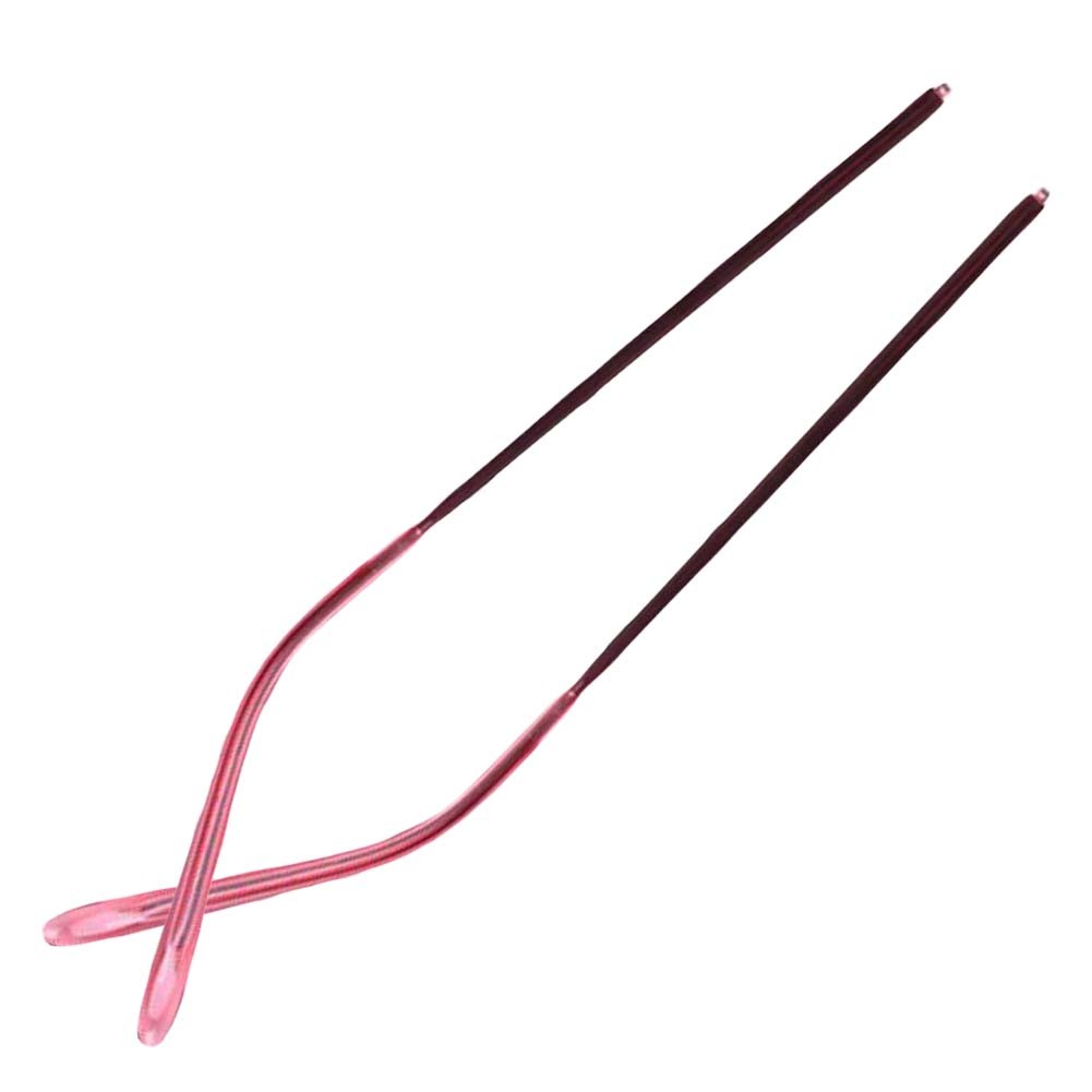 1 Pair Red Metal Frame Replacement Temple Eyewear Temple for Reading Glasses