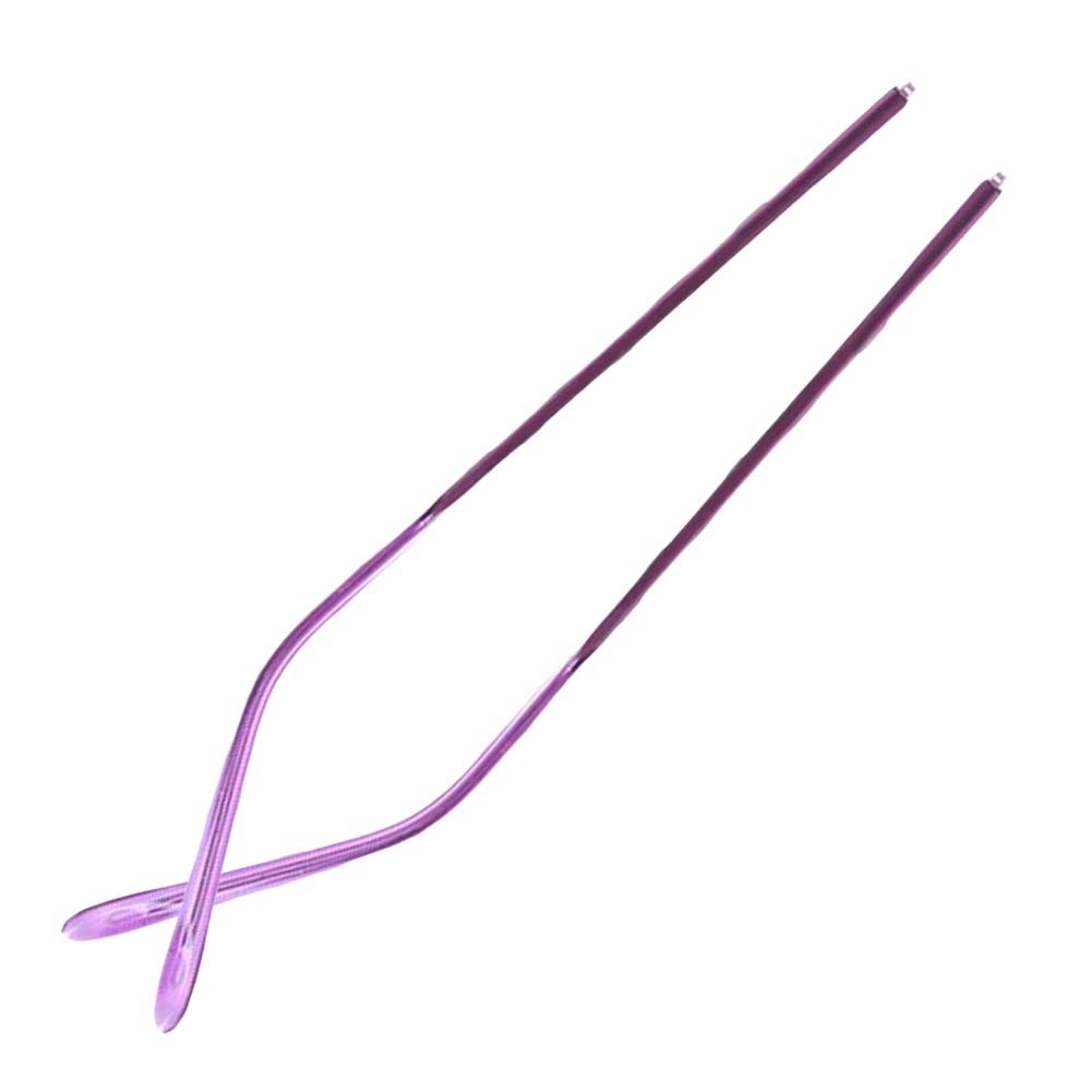 1 Pair Women Metal Eyewear Replacement Temple for Reading Glasses, Purple