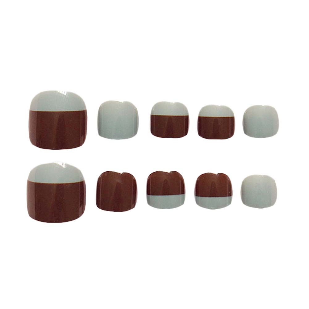 2 Box Artificial Nails Simple Style False Nails False Toenails Nail Decoration