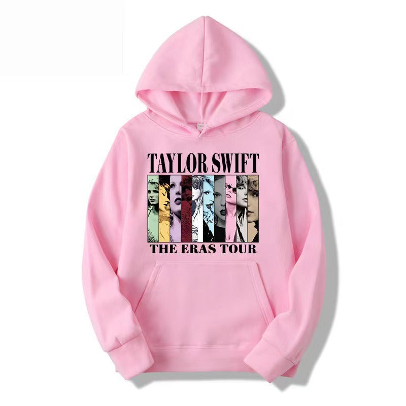 Pop Taylor Swift The Eras Tour Hoodie Girls Boys Hooded Sweatshirt Pullover Tops 9-14 Yeras Kids Teens High Quality