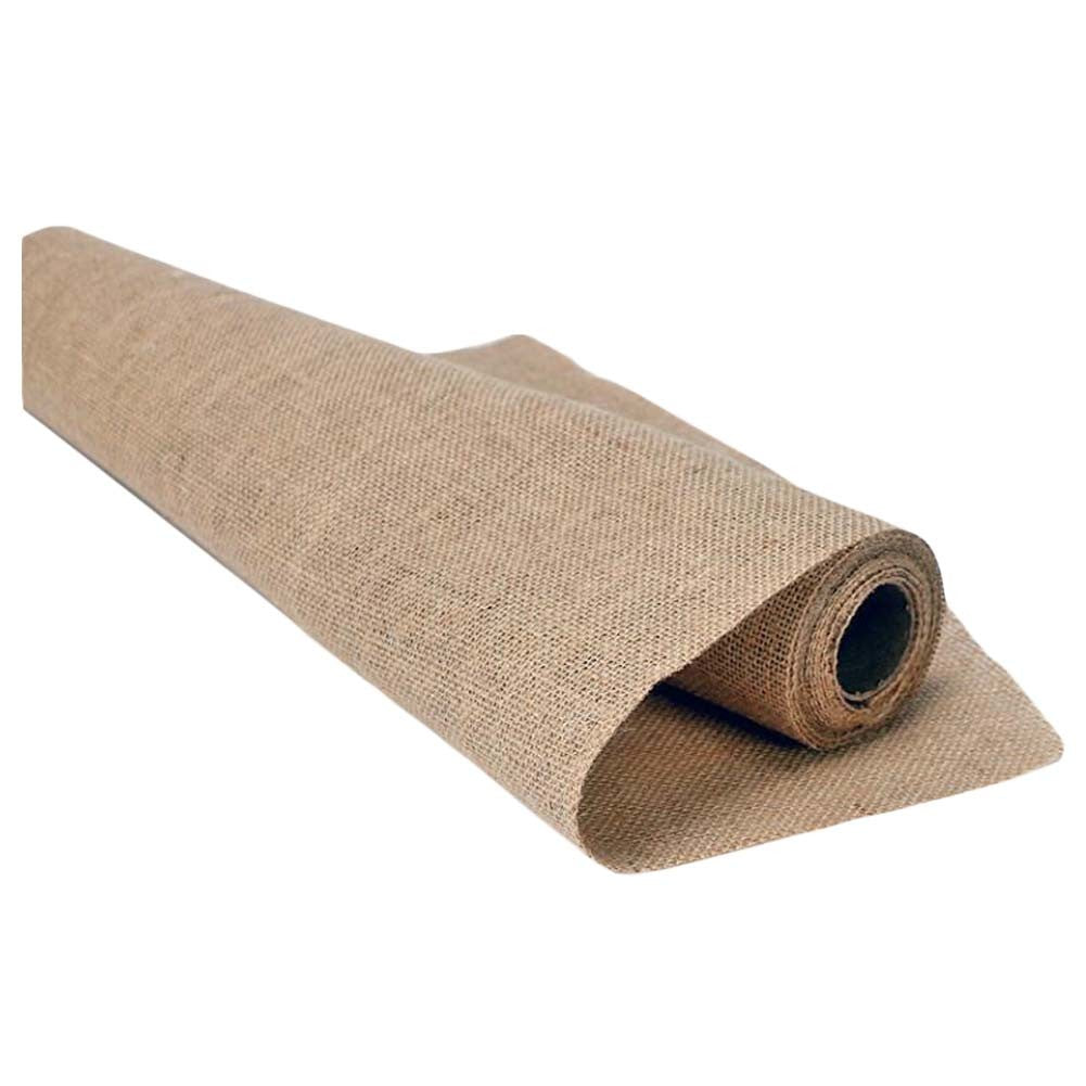 1 Roll Burlap Flower Wrapping Paper Florist Bouquet Packaging Supplies Gift Wrapping, 4 Yards