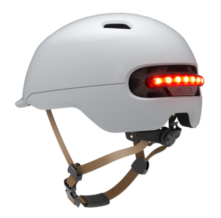Cycling sports protection helmet. (Light sensing mode, phone answering, GPS navigation, brake warning lights, MP3 + light endurance of 6h, 2X1W stereo voice control