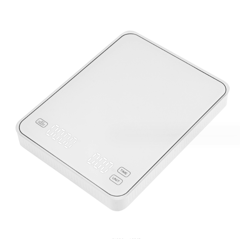 Electronic balance scale. Commercial electronic scale 3000g, coffee timing scale