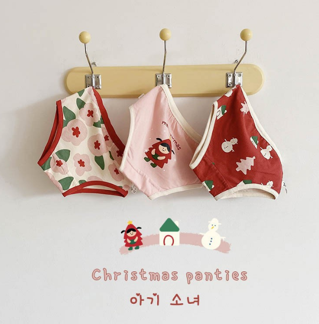 children's underwear. Cotton + fiber, girls triangle / flat horn underwear, boys flat horn / triangle underwear, three mixed wear, S/M / L / XL, 95-135cm height, 2-6 years old, class A