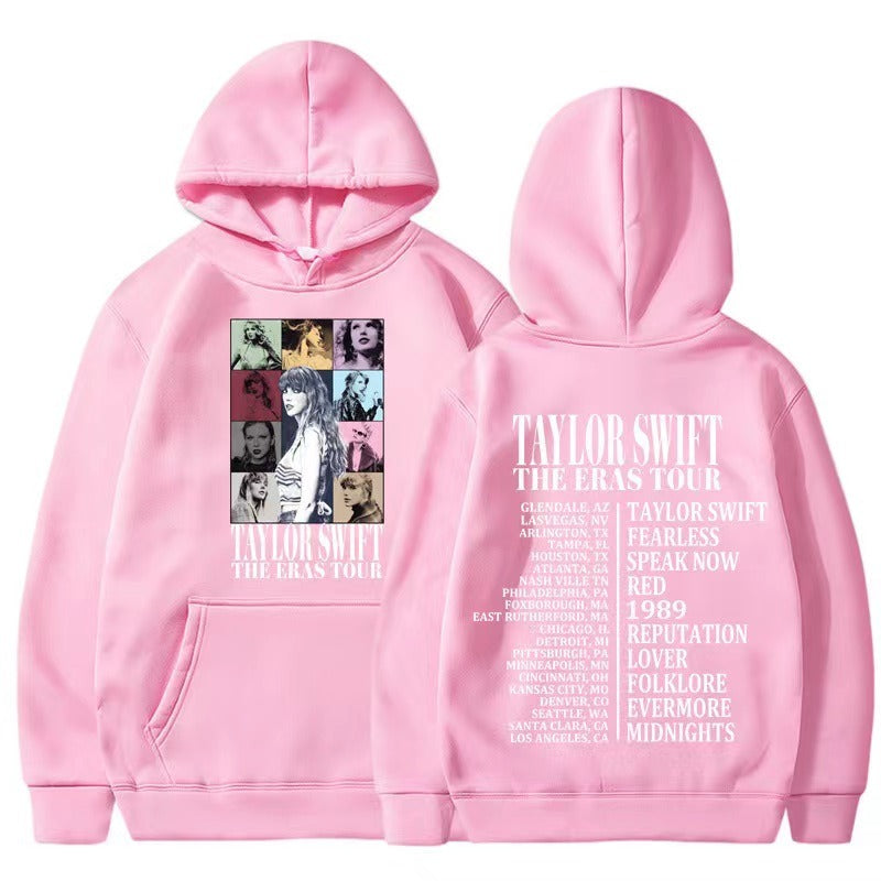 Girls Hoodies 1989 Casual Taylor Sweatshirt Kids Boys Swifts Pullover Hooded Concert Outfit For 4-14 Years