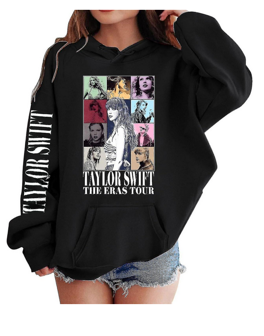 Girls Hoodies 1989 Casual Taylor Sweatshirt Kids Boys Swifts Pullover Hooded Concert Outfit For 4-14 Years