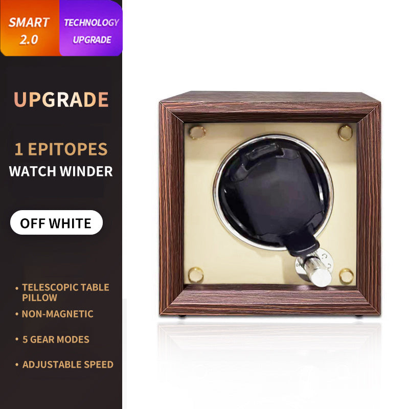 Luxury Wood Watch Winder High-End 2 4 6 Slot Automatic Watches Box with Mabuchi Motor Watch Shaker Cabinet Clock Storage Box