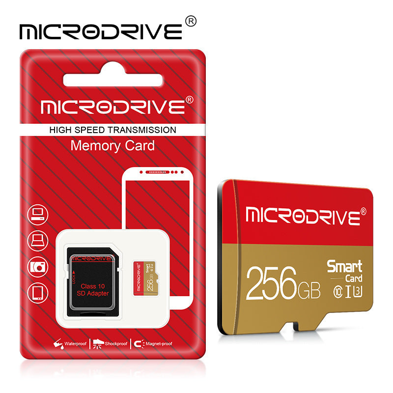Memory Card 32GB 64GB 128GB 256GB U3 Mini SD Card Class 10 TF Flash Card Micro Tf SD Cards Memory Card For Mobile Phone PC Earphone Speaker HD Camera PSP SD Adapter