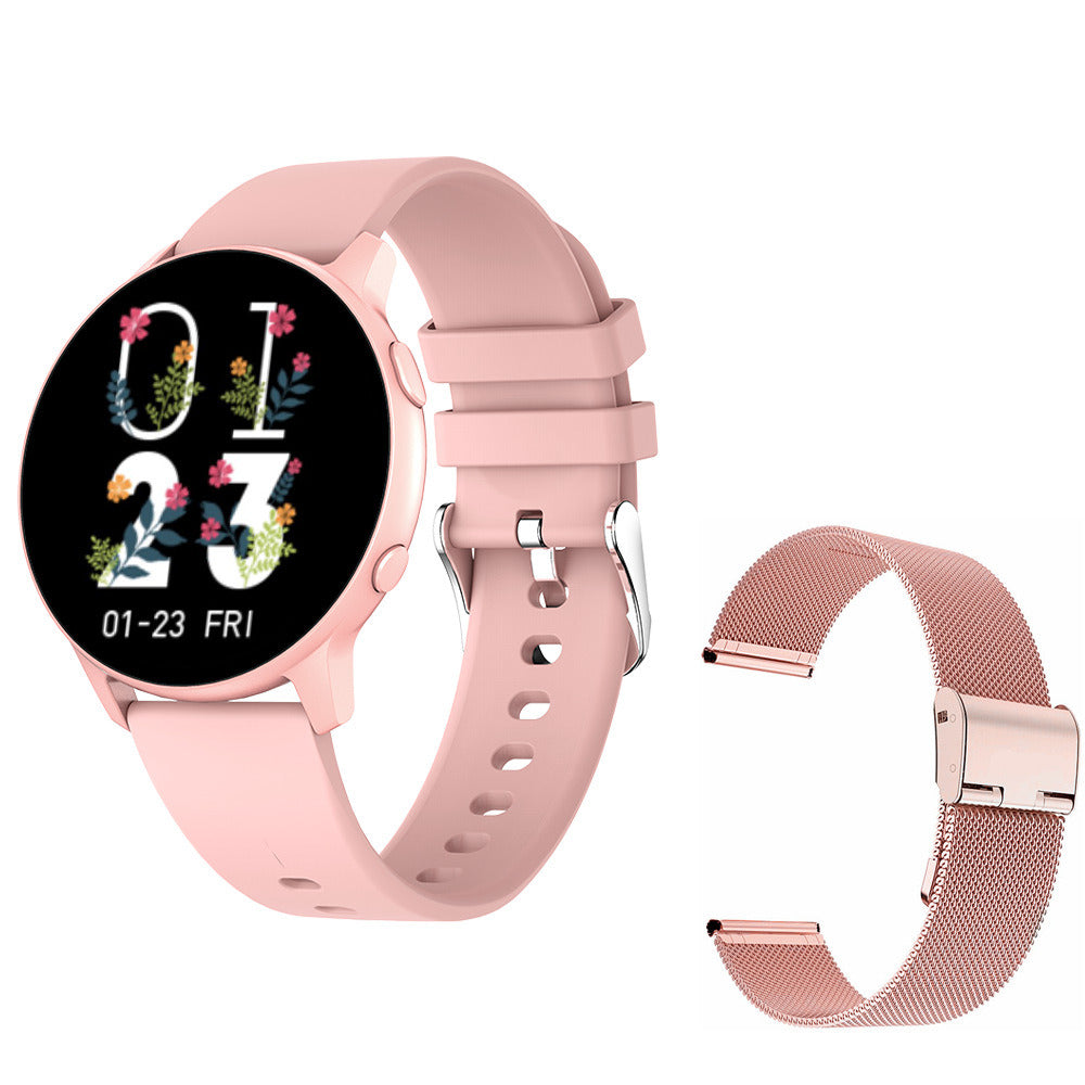 MX1 smart watch custom dial heart rate blood oxygen detection multi sport mode ring ZL02Dplus
