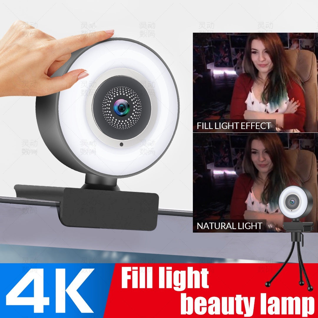 5 million high-definition 4K2K video camera USB live computer webcam