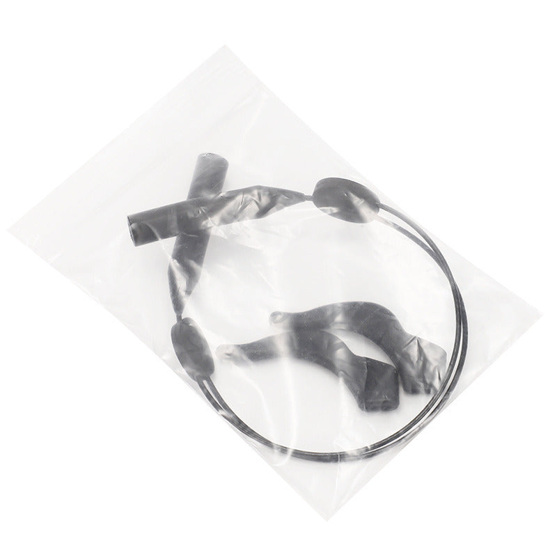 Glasses rope strap adjustable glasses rope sports glasses anti-skid ear hook to prevent eyes from falling silicone anti-skid sleeve