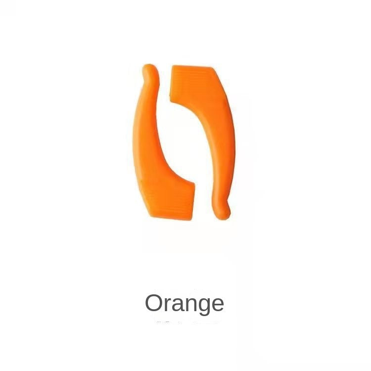 Silicone glasses anti-skid sleeve accessories glasses legs fixed eyes anti drop bracket male and female earmuffs hook ear hook ear bracket